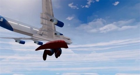 Flying Superman Simulator 2018