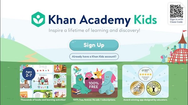 khan kids app